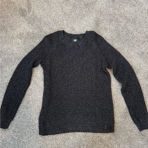 Roots Black and White Knit Sweater